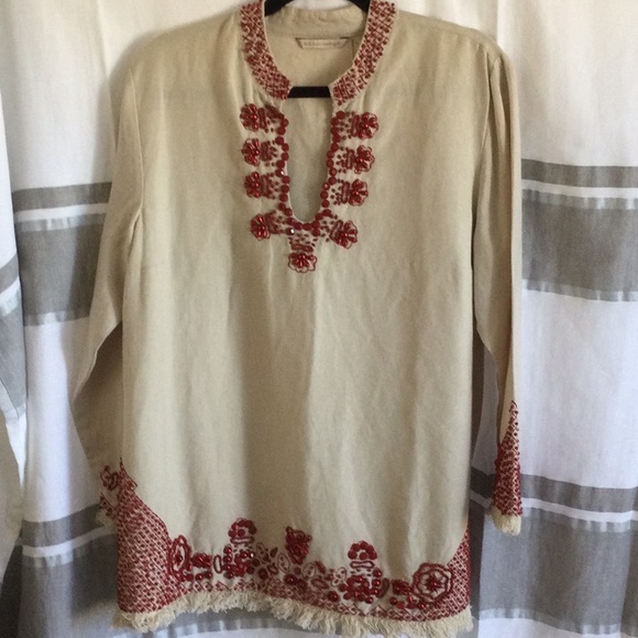 Soft Surroundings Tops - Soft surroundings beaded top